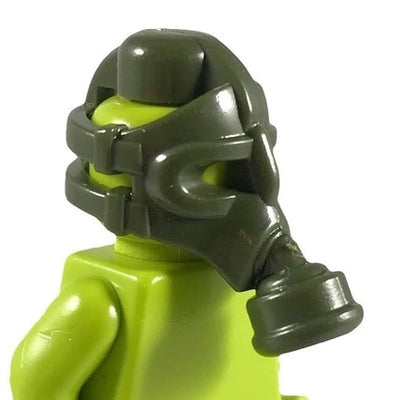 Minifig Battlefield WW1 Green Gas Mask - Headgear