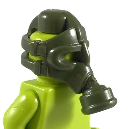 Minifigure Helmet - German Gas Mask
