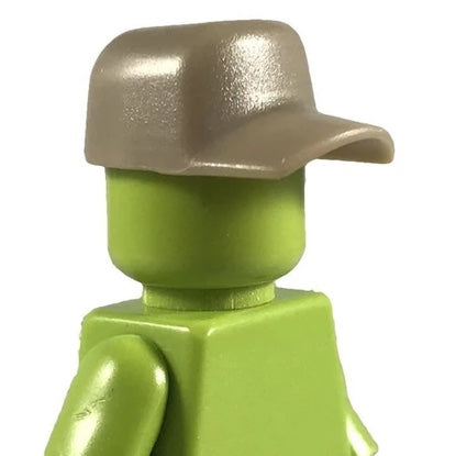 Minifig Tan Patrol Cap - Headgear