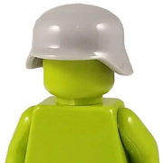 Minifig World War II Light Grey German Helmet - Headgear