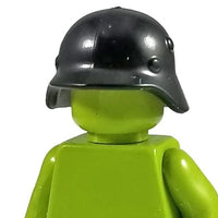 Minifig World War I Black German Helmet - Headgear