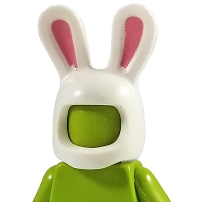 Minifig White Bunny Ears - Headgear