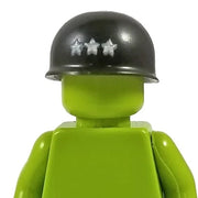 Minifig World War II American 3 Star General Helmet - Headgear