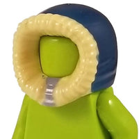 Minifig Fur-Lined Blue Hood - Headgear