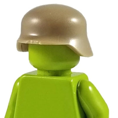 Minifig World War II Tan German Helmet - Headgear