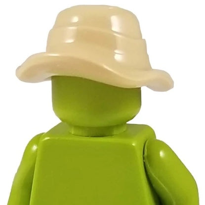 Minifig Floppy Tan Boonie Hat - Headgear
