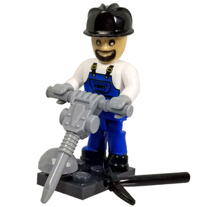 COBI Minifig Construction Worker Deluxe - Minifigs