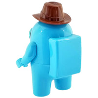 Minifig Among Us Light Blue v2 - Minifigs