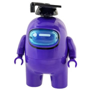 Minifig Among Us Purple v2 - Minifigs