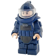 Minifig Explosive Ordnance Disposal (EOD) Suit BLUE - Minifigs