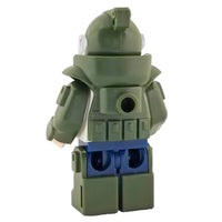 Minifig Explosive Ordnance Disposal (EOD) Suit OD GREEN - Minifigs