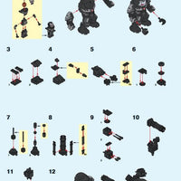 Minifig Large War Machine Hulkbuster - Large Minifigs