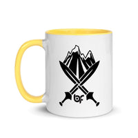 Brick Forces Alpine Unit Mug with Color Inside - Yellow - Printful Clothing
