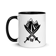 Brick Forces Alpine Unit Mug with Color Inside - Black - Printful Clothing