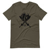 Brick Forces Alpine Unit Short-Sleeve Unisex T-Shirt - Army / S - Printful Clothing