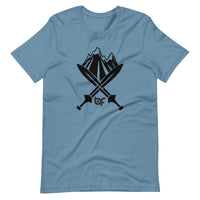 Brick Forces Alpine Unit Short-Sleeve Unisex T-Shirt - Steel Blue / S - Printful Clothing