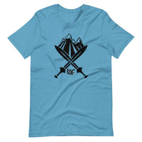 Brick Forces Alpine Unit Short-Sleeve Unisex T-Shirt - Ocean Blue / S - Printful Clothing