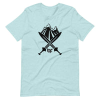 Brick Forces Alpine Unit Short-Sleeve Unisex T-Shirt - Heather Prism Ice Blue / S - Printful Clothing