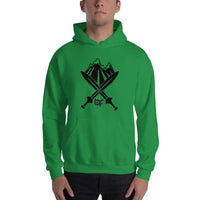 Brick Forces Alpine Unit Unisex Hoodie - Irish Green / S - Printful Clothing