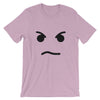 Brick Forces Angry Face Short-Sleeve Unisex T-Shirt - Heather Prism Lilac / XS