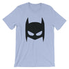 Brick Forces Bat Mask Short-Sleeve Unisex T-Shirt - Heather Blue / S