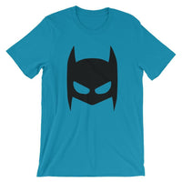 Brick Forces Bat Mask Short-Sleeve Unisex T-Shirt - Aqua / S