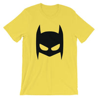 Brick Forces Bat Mask Short-Sleeve Unisex T-Shirt - Yellow / S