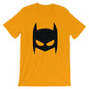 Brick Forces Bat Mask Short-Sleeve Unisex T-Shirt - Gold / S