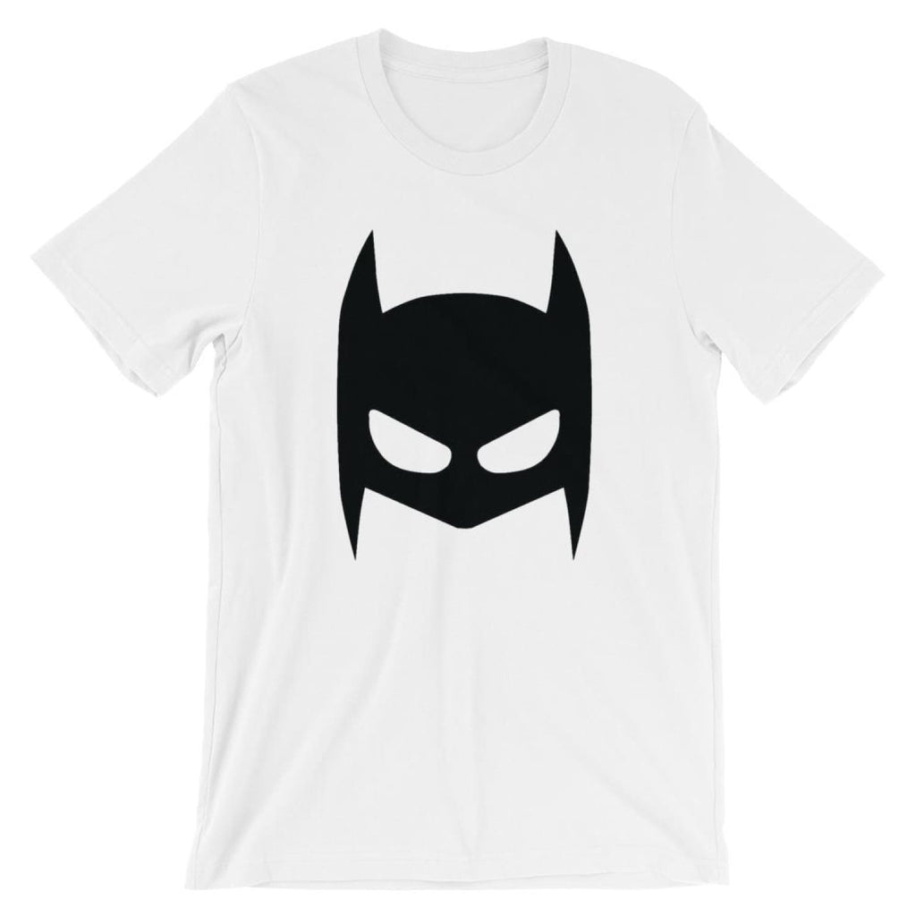 Brick Forces Bat Mask Short-Sleeve Unisex T-Shirt - White / XS