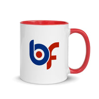 Brick Forces BF Mug with Color Inside - Red - Printful Clothing