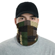 Brick Forces BRICKuflage Woodland Neck Gaiter - Printful Clothing