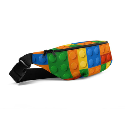 Brick Forces Colored Bricks Fanny Pack - Printful Clothing