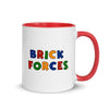 Brick Forces Commando Mug with Color Inside - Printful Clothing