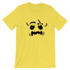 Brick Forces Ghost Face Short-Sleeve Unisex T-Shirt - Yellow / S