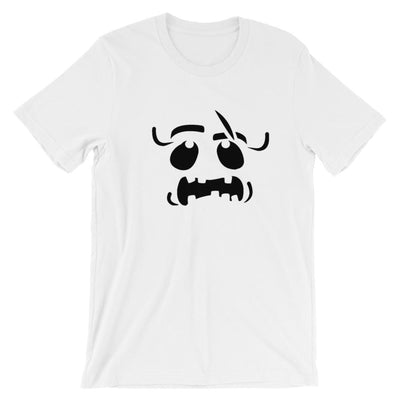 Brick Forces Ghost Face Short-Sleeve Unisex T-Shirt - White / XS
