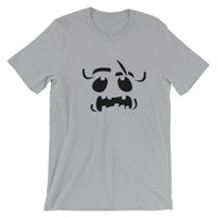Brick Forces Ghost Face Short-Sleeve Unisex T-Shirt - Silver / S
