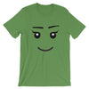 Brick Forces Girl Face Short-Sleeve Unisex T-Shirt - Leaf / S