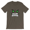 Brick Forces Green Face Short-Sleeve Unisex T-Shirt - Army / S