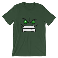 Brick Forces Green Face Short-Sleeve Unisex T-Shirt - Forest / S