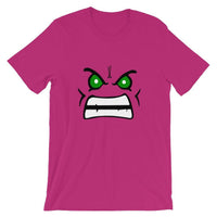 Brick Forces Green Face Short-Sleeve Unisex T-Shirt - Berry / S