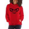 Brick Forces Harley Face Unisex Hoodie - Red / S - Printful Clothing
