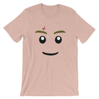 Brick Forces Harry Face Short-Sleeve Unisex T-Shirt - Heather Prism Peach / XS