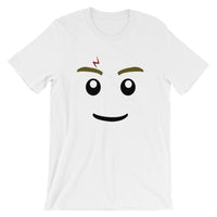 Brick Forces Harry Face Short-Sleeve Unisex T-Shirt - White / XS