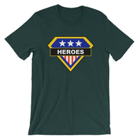 Brick Forces Heroes Short-Sleeve Unisex T-Shirt - Forest / S