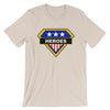 Brick Forces Heroes Short-Sleeve Unisex T-Shirt - Soft Cream / S