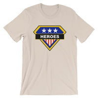Brick Forces Heroes Short-Sleeve Unisex T-Shirt - Soft Cream / S