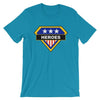 Brick Forces Heroes Short-Sleeve Unisex T-Shirt - Aqua / S