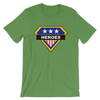 Brick Forces Heroes Short-Sleeve Unisex T-Shirt - Leaf / S