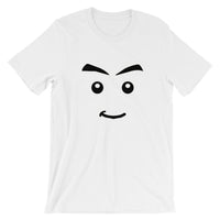 Brick Forces Jamesster Face Short-Sleeve Unisex T-Shirt - White / XS