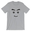 Brick Forces Jamesster Face Short-Sleeve Unisex T-Shirt - Silver / S